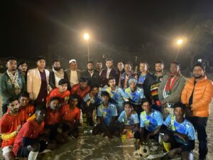 নিকলীতে আরাফাত রহমান কোকো স্মৃতি মিনি ফুটবল টুর্নামেন্ট